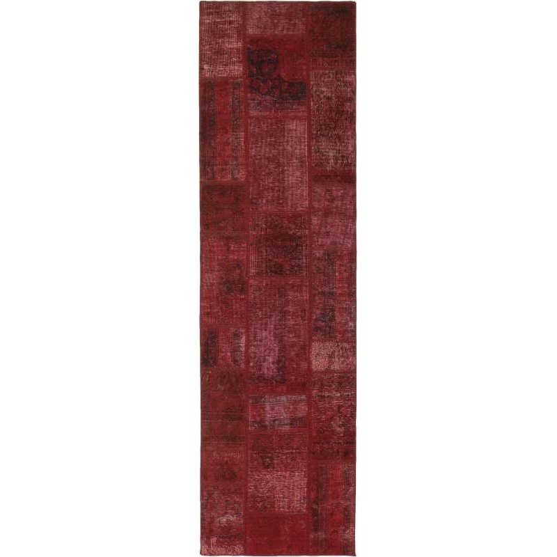 tappeto persia vintage patchwork cm.72x256