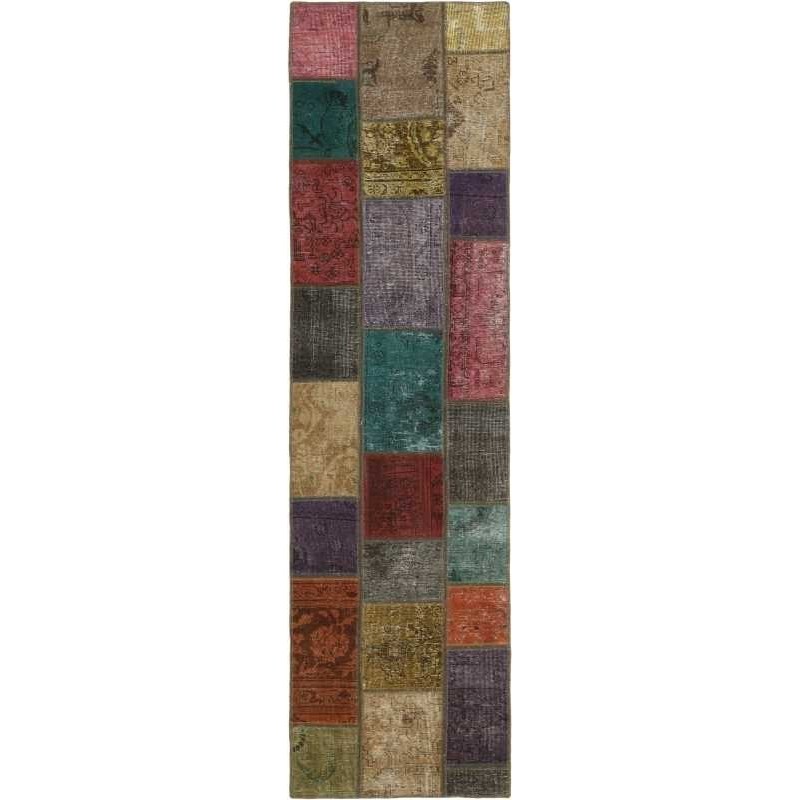 tappeto persia vintage patchwork cm.73x264