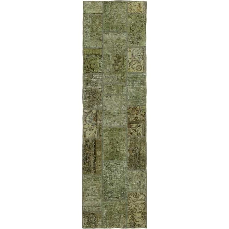 tappeto persia vintage patchwork cm.72x256