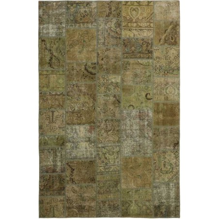 tappeto persia vintage patchwork cm.196x303