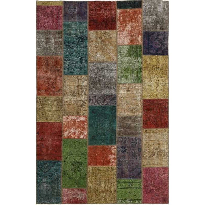 tappeto persia vintage patchwork cm.198x308