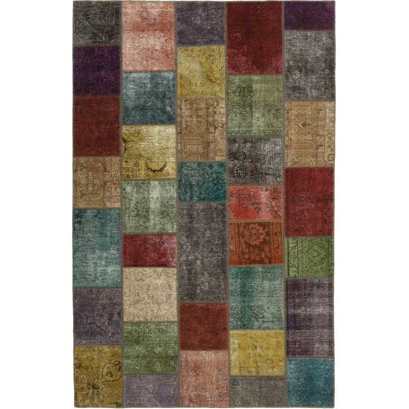 tappeto persia vintage patchwork cm.197x311