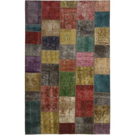 tappeto persia vintage patchwork cm.197x311