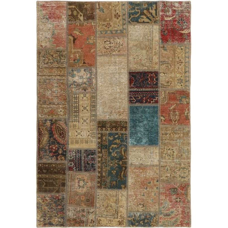 tappeto persia vintage patchwork cm.138x204