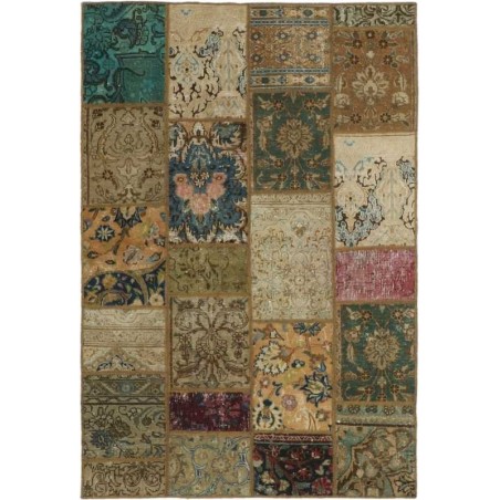 tappeto persia vintage patchwork cm.127x195