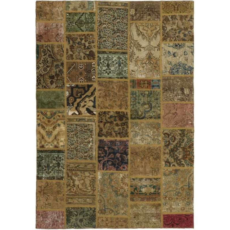 tappeto persia vintage patchwork cm.138x198