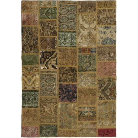 tappeto persia vintage patchwork cm.138x198