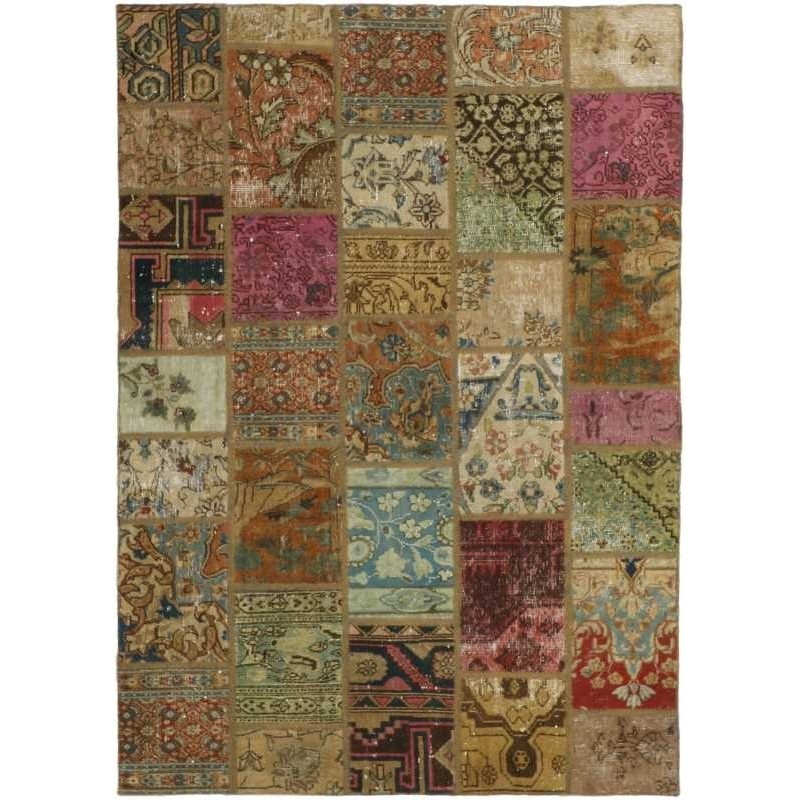 tappeto persia vintage patchwork cm.138x200