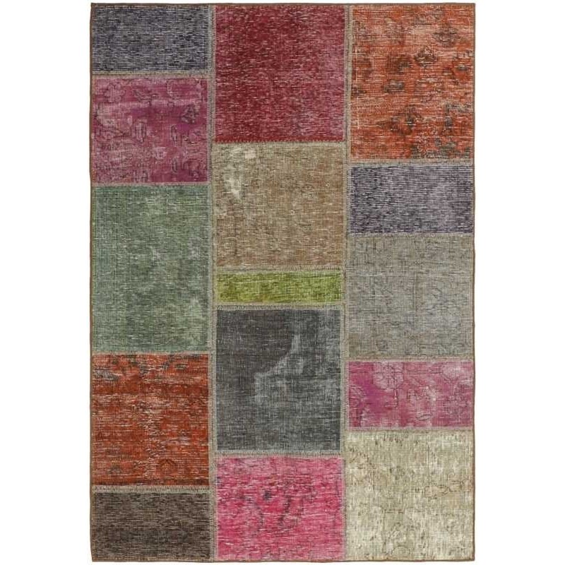 tappeto persia vintage patchwork cm.103x152