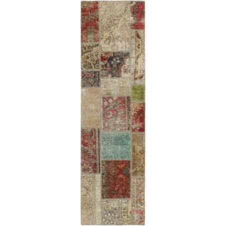 tappeto persia vintage patchwork cm.71x253