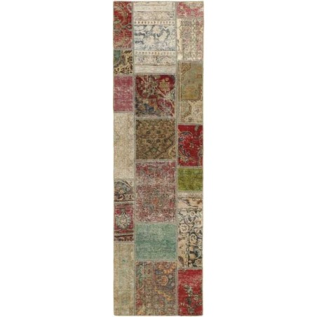 tappeto persia vintage patchwork cm.71x252