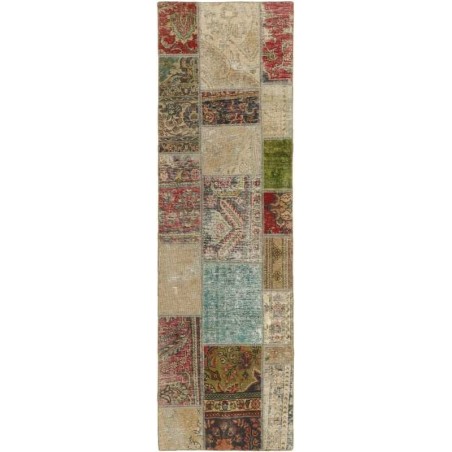 tappeto persia vintage patchwork cm.71x250