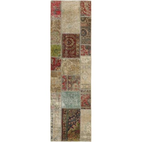 tappeto persia vintage patchwork cm.71x252