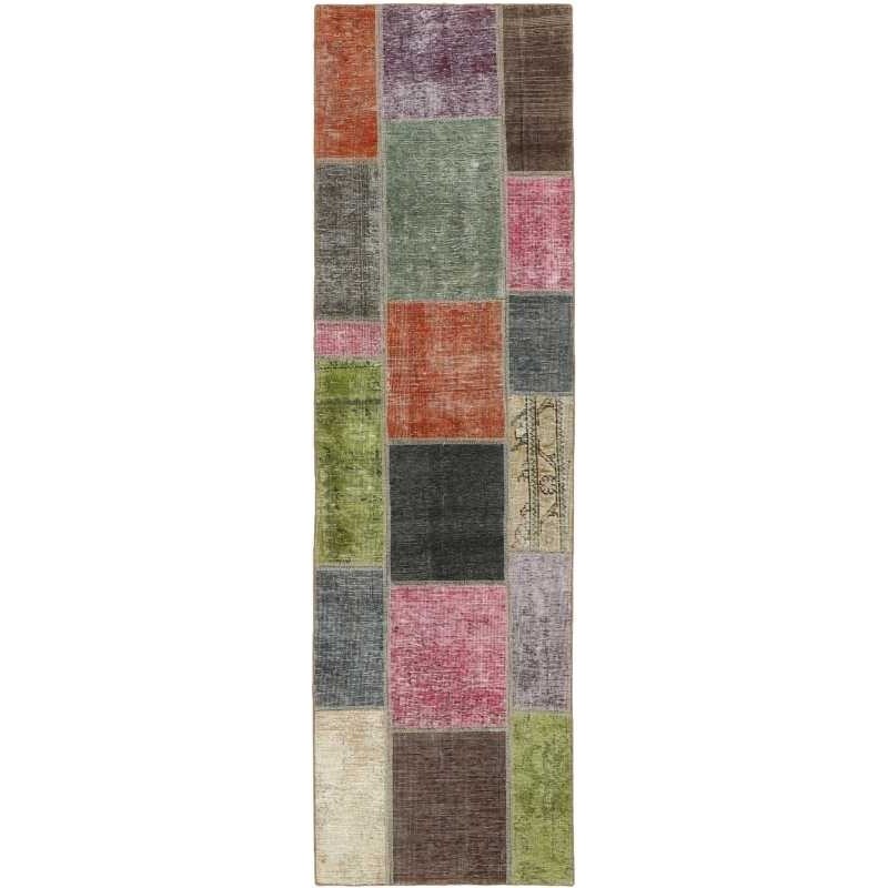 tappeto persia vintage patchwork cm.71x251