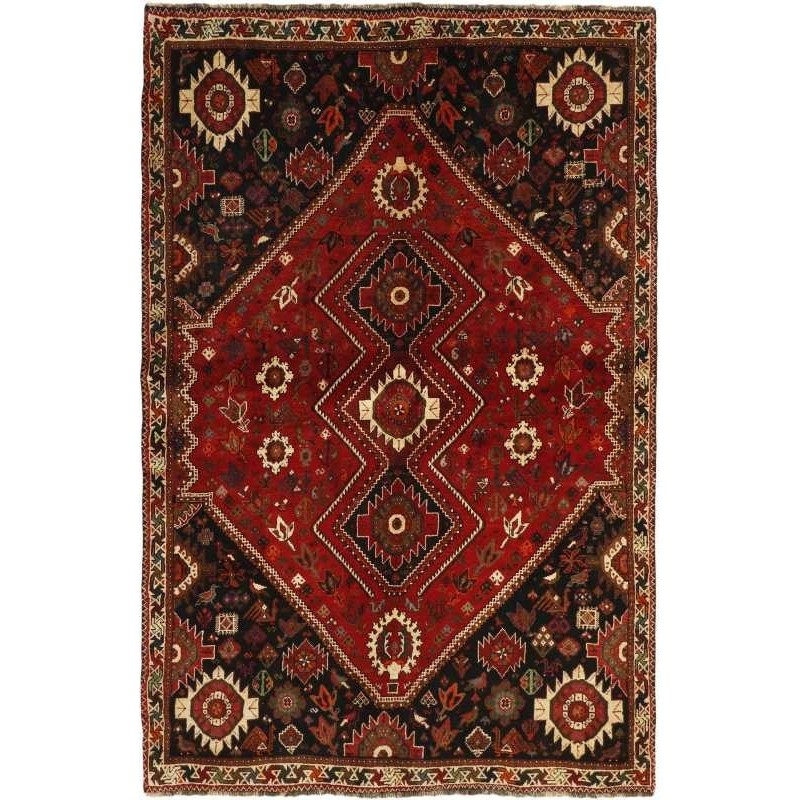 tappeto persia kashghai cm.168x253