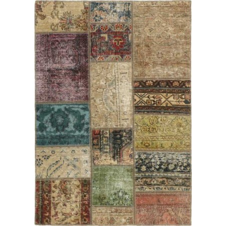 tappeto persia vintage patchwork cm.107x155
