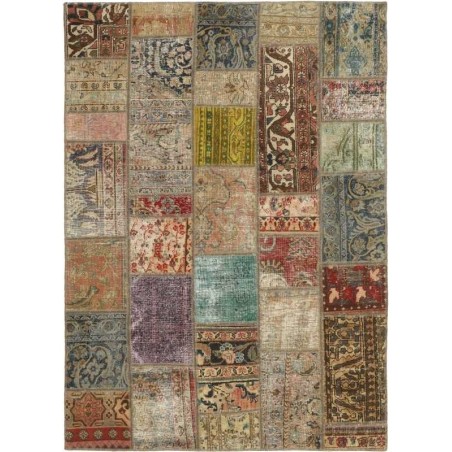tappeto persia vintage patchwork cm.140x202