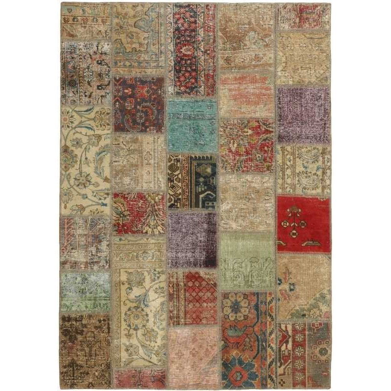 tappeto persia vintage patchwork cm.140x198