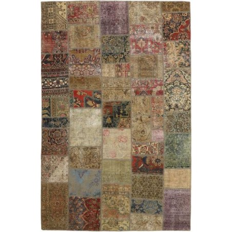 tappeto persia vintage patchwork cm.200x303