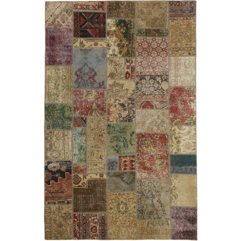 tappeto persia vintage patchwork cm.203x313