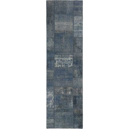 tappeto persia vintage patchwork cm.82x305