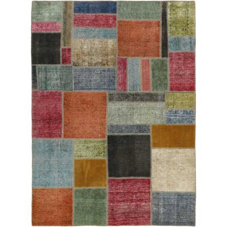 tappeto persia vintage patchwork cm.168x235