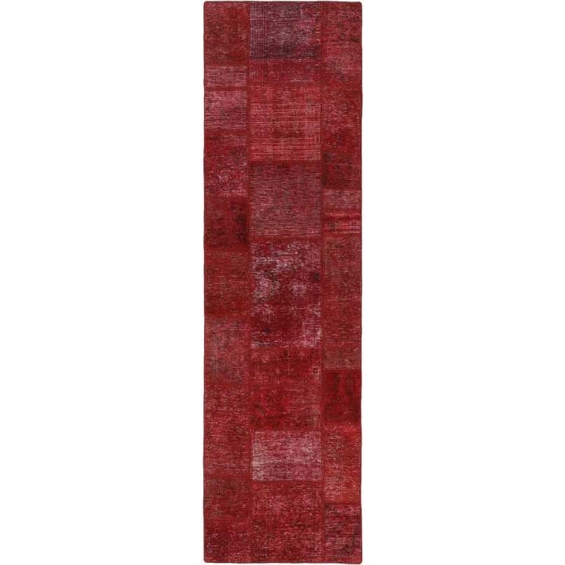 tappeto persia vintage patchwork cm.72x255
