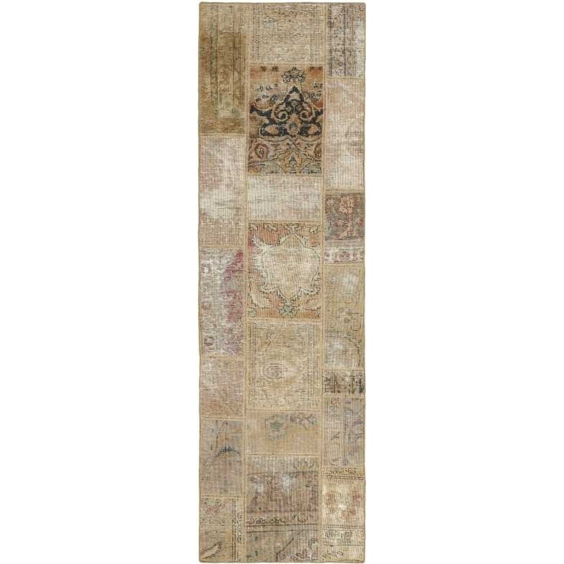 tappeto persia vintage patchwork cm.72x252