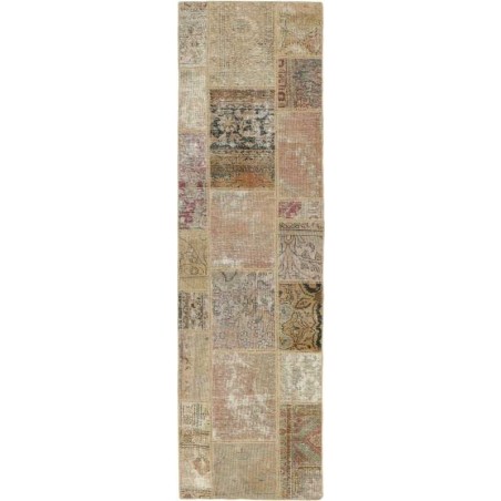 tappeto persia vintage patchwork cm.72x253