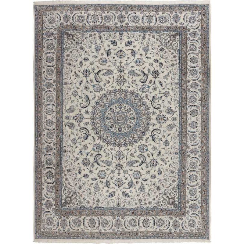 tappeto persia nain fine con seta cm.252x340