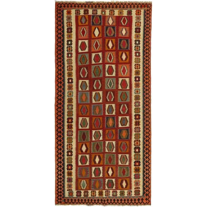tappeto persia kelim old cm.158x328