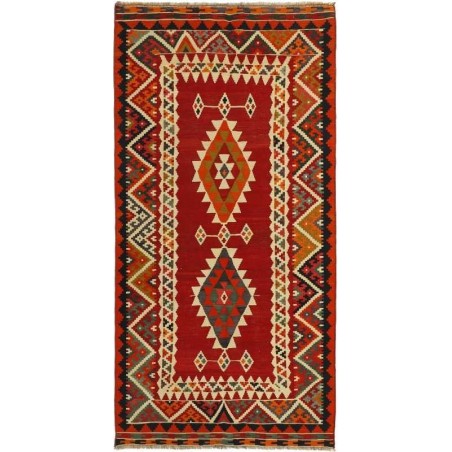 tappeto persia kelim old cm.132x272