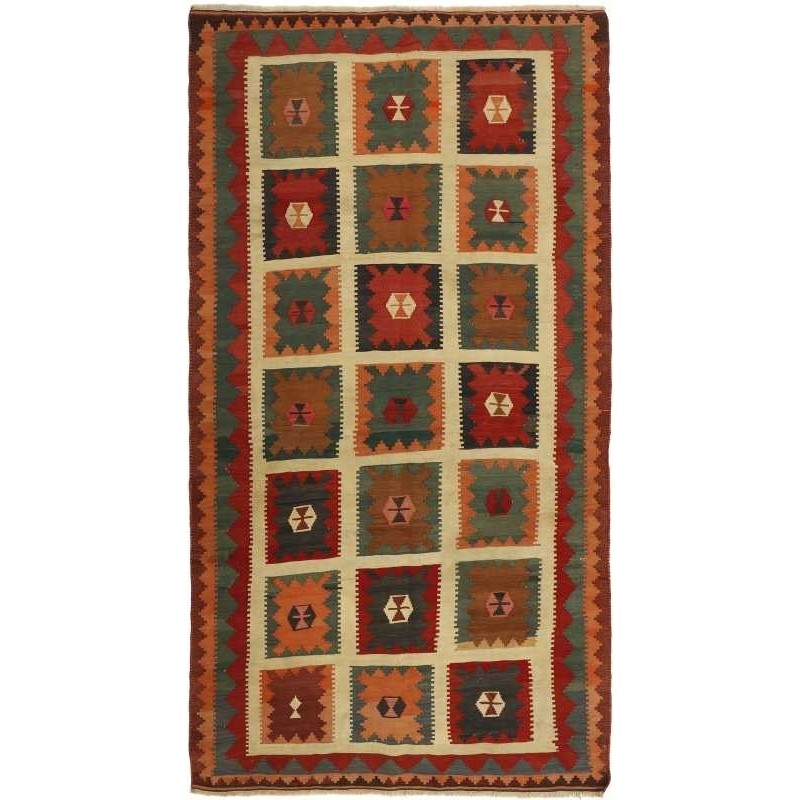 tappeto persia kelim old cm.130x256