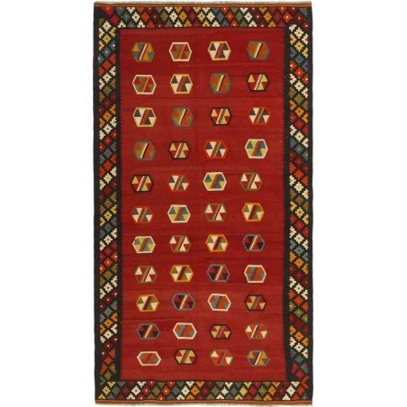 tappeto persia kelim old cm.122x221
