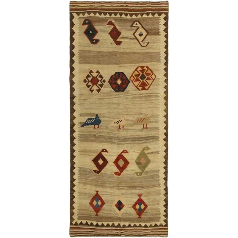 tappeto persia kelim old cm.147x320