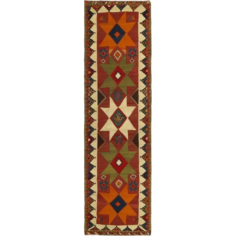 tappeto persia kelim old cm.121x413