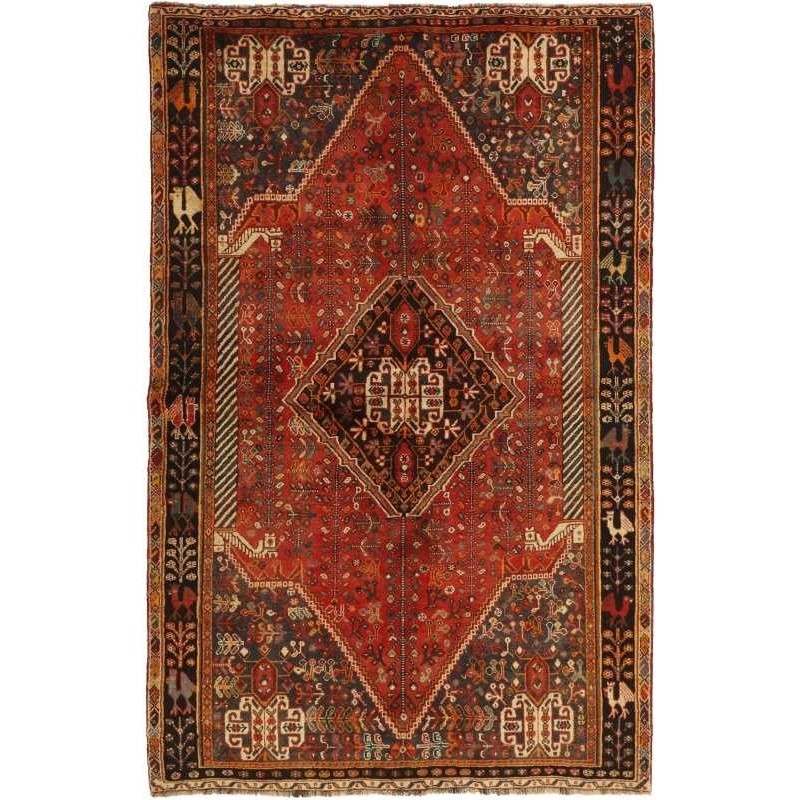 tappeto persia kashghai cm.156x246