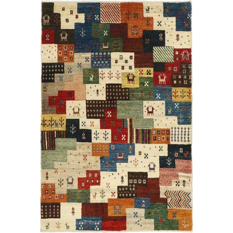 tappeto persia gabbeh fine cm.88x135