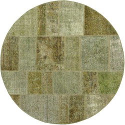 tappeto persia vintage patchwork cm 150x150  2