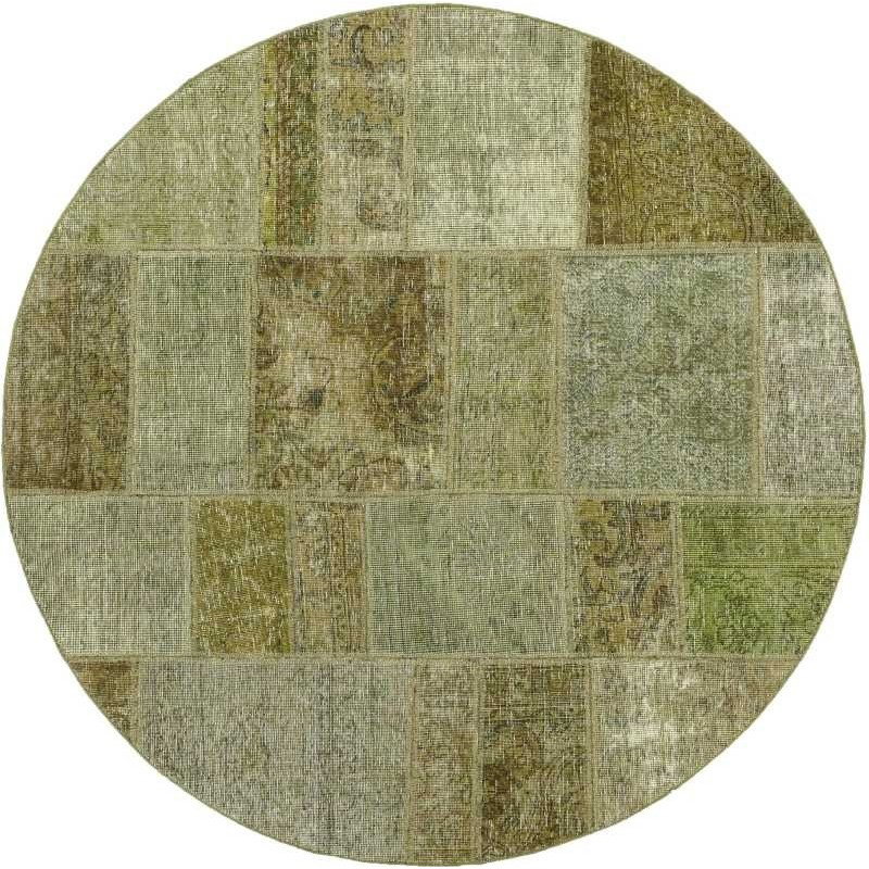 tappeto persia vintage patchwork cm.150x150