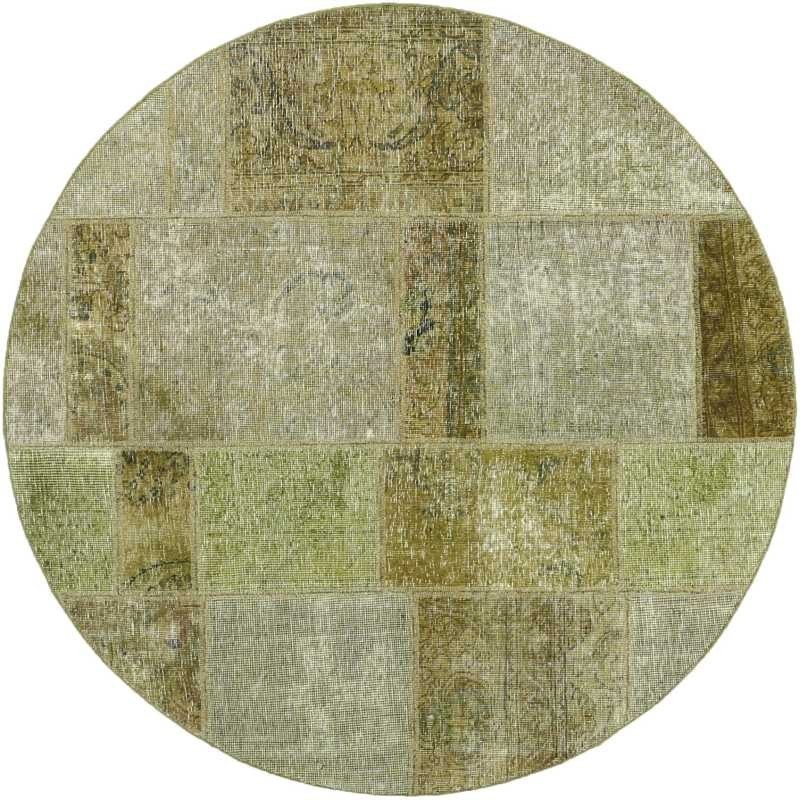tappeto persia vintage patchwork cm.150x150