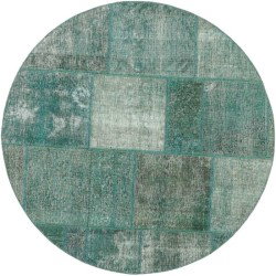 tappeto persia vintage patchwork cm 150x150  2