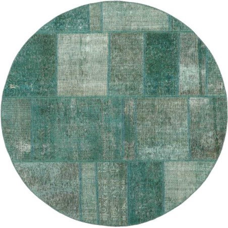 tappeto persia vintage patchwork cm.150x150