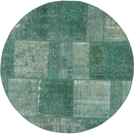 tappeto persia vintage patchwork cm.150x150