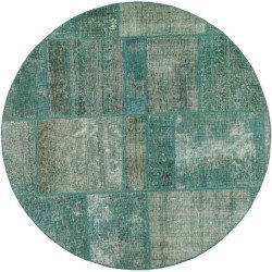 tappeto persia vintage patchwork cm 150x150  2