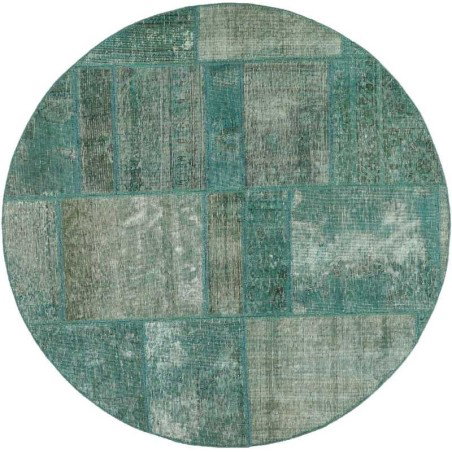 tappeto persia vintage patchwork cm.150x150