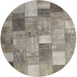 tappeto persia vintage patchwork cm 250x250  2