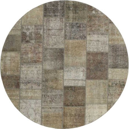 tappeto persia vintage patchwork cm.250x250