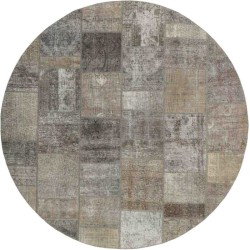 tappeto persia vintage patchwork cm 250x250  2