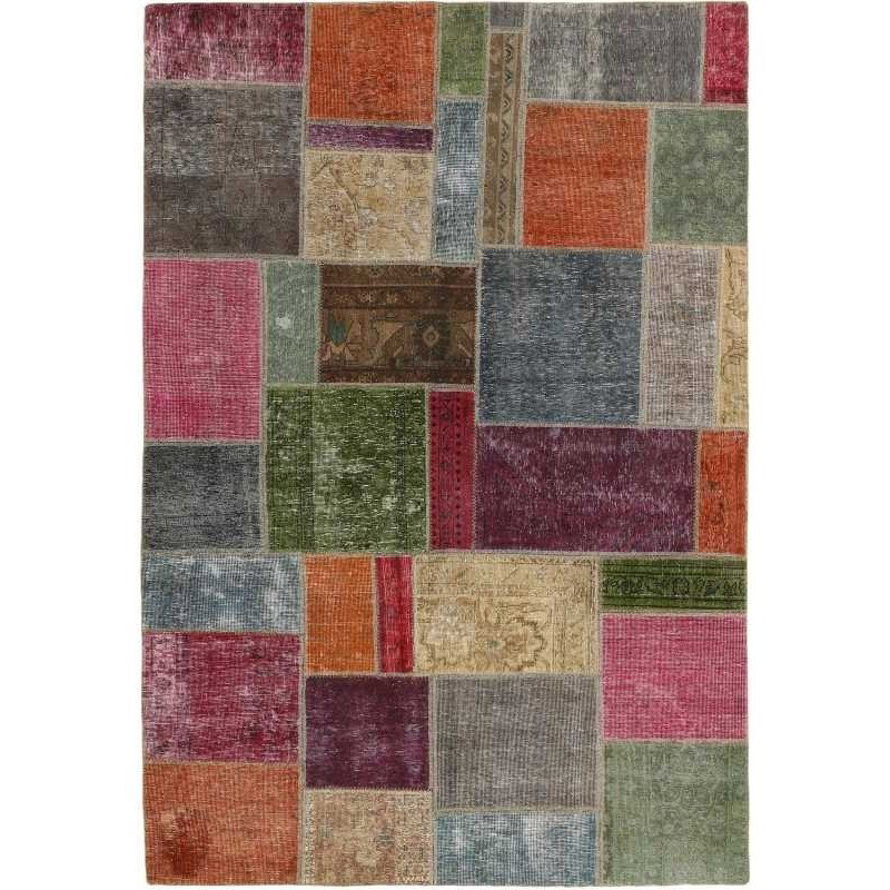 tappeto persia vintage patchwork cm.166x241